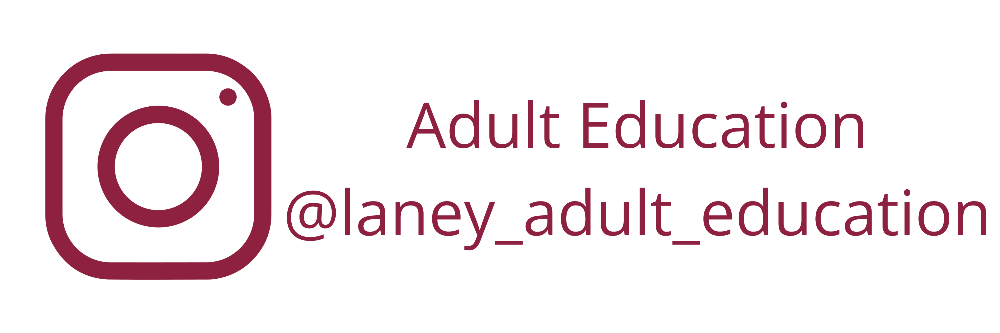 Laney Adult Education Instagram
