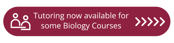 Tutoring now available for some biology courses