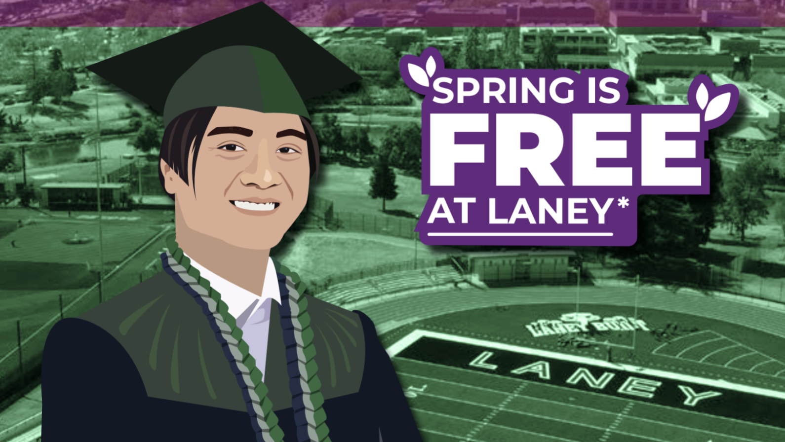 Spring is free at Laney