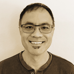 Sepia Portrait of Michael Wong