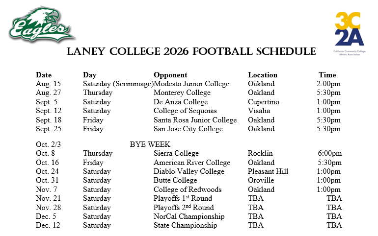 2026 Football Schedule
