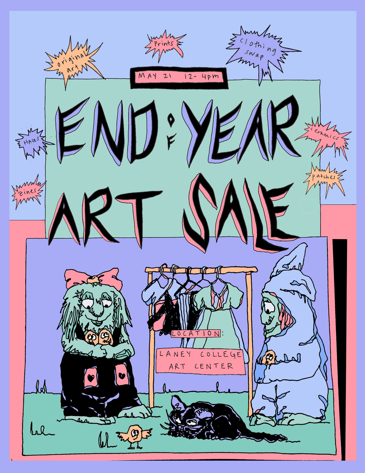 End of Year Art Sale Laney College