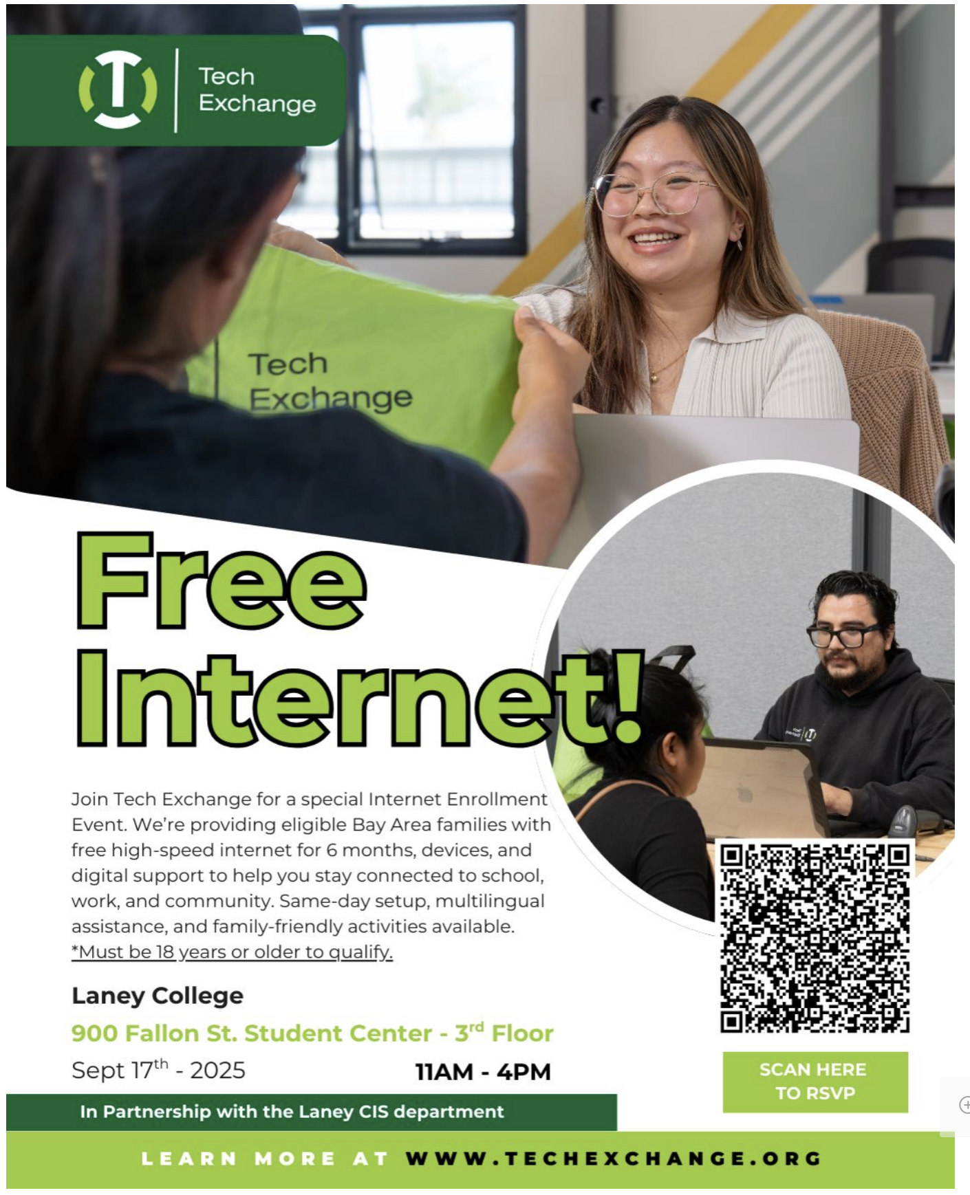 Free internet workshop