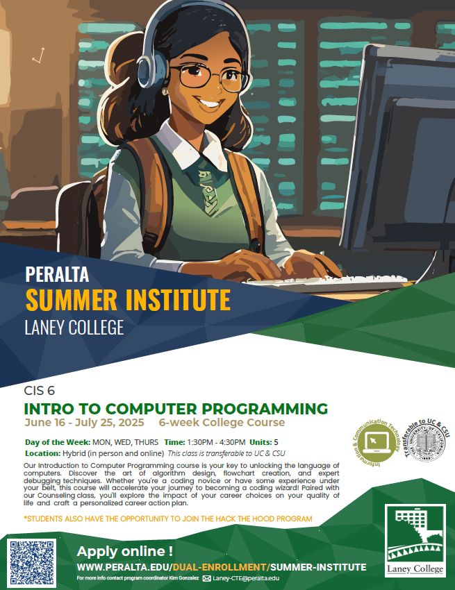 Intro to Computer Programming