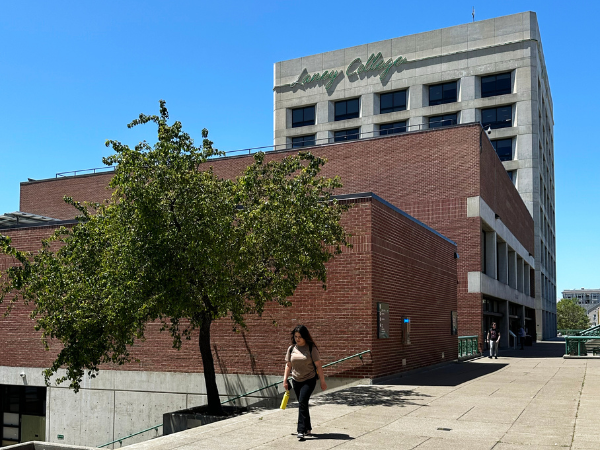 laney student on campus