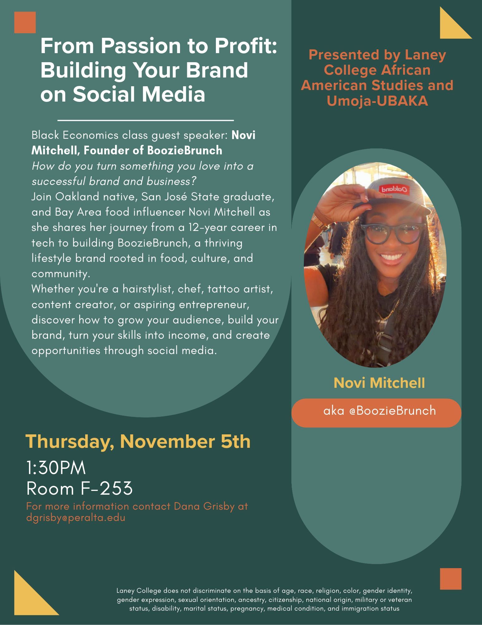 Laney -  From Passion to Profit: Building Your Brand on Social Media