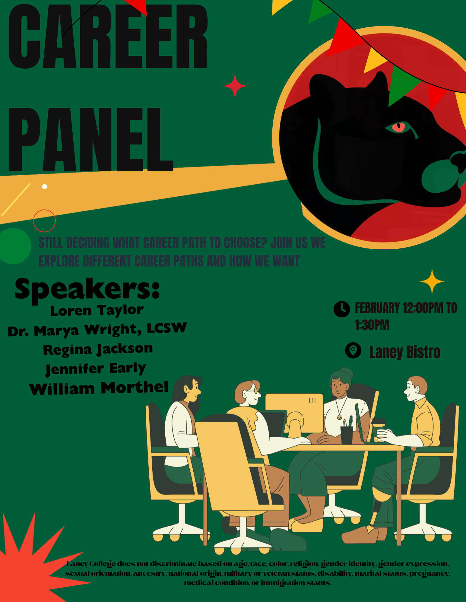 Laney -  🚀 Career Panel @ Laney Bistro