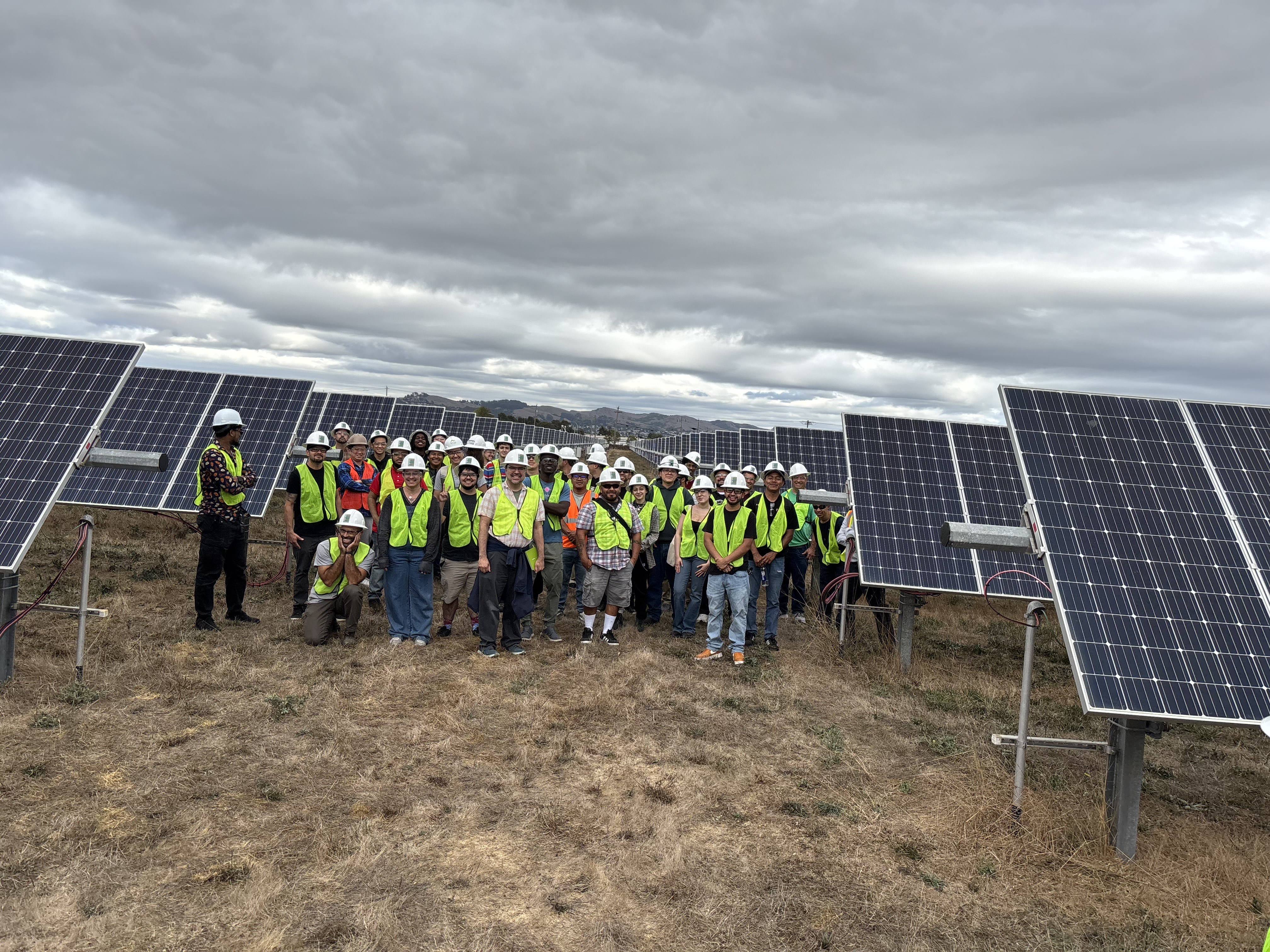 Laney Electrical & Electronics Technology Students Tour Marin Clean Energy