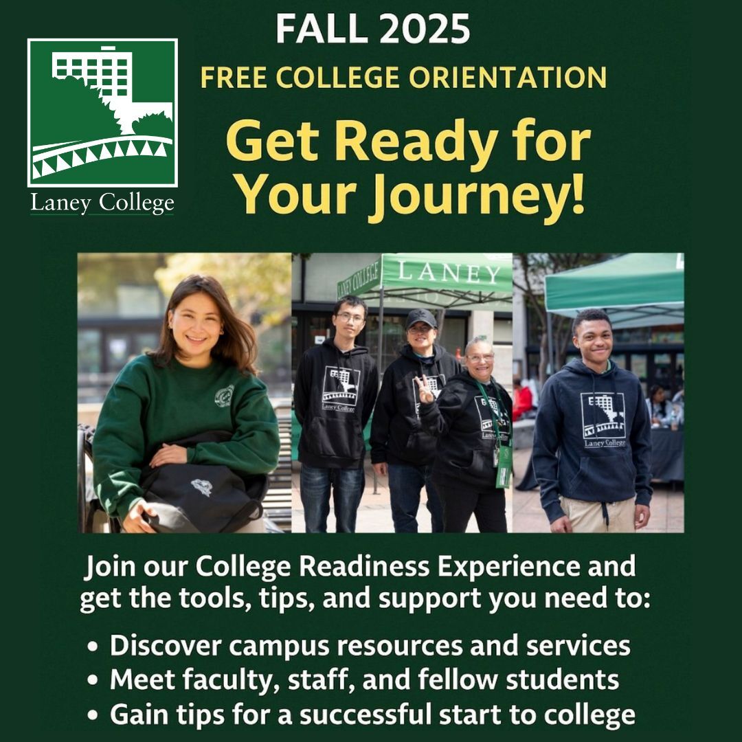 Free Laney College Orientation Class 