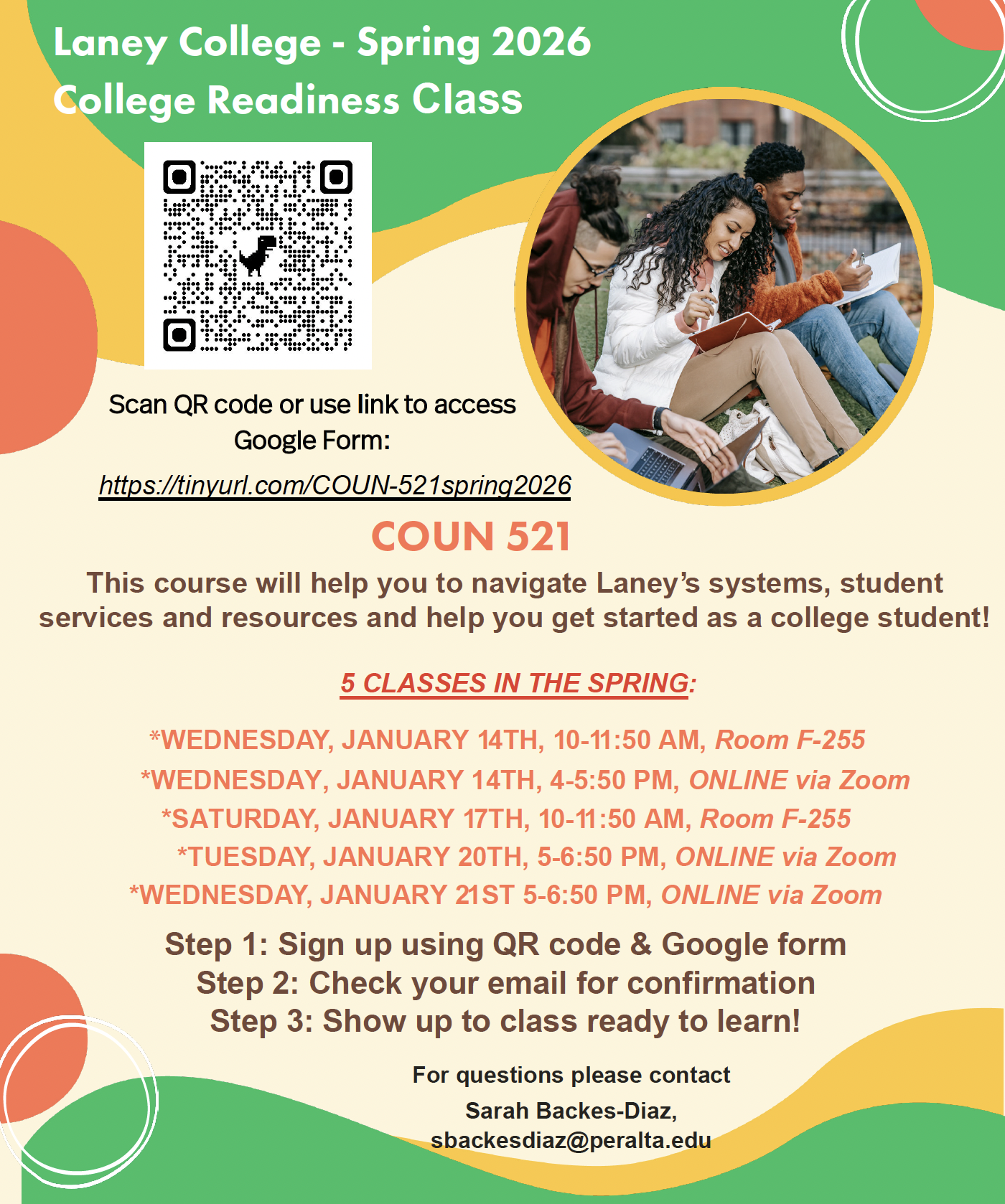 Laney College Readiness Class