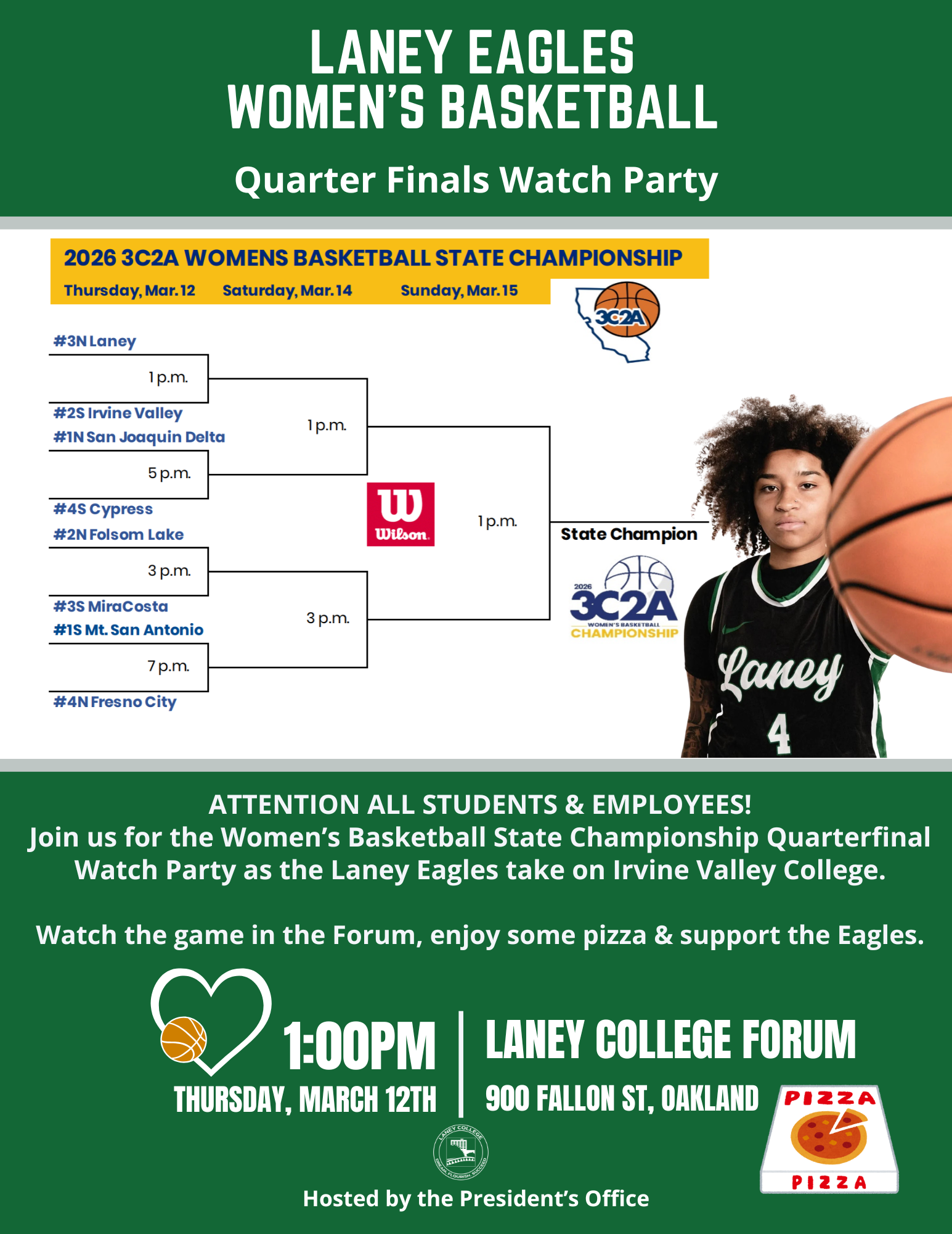 Laney -  Women's Basketball Watch Party