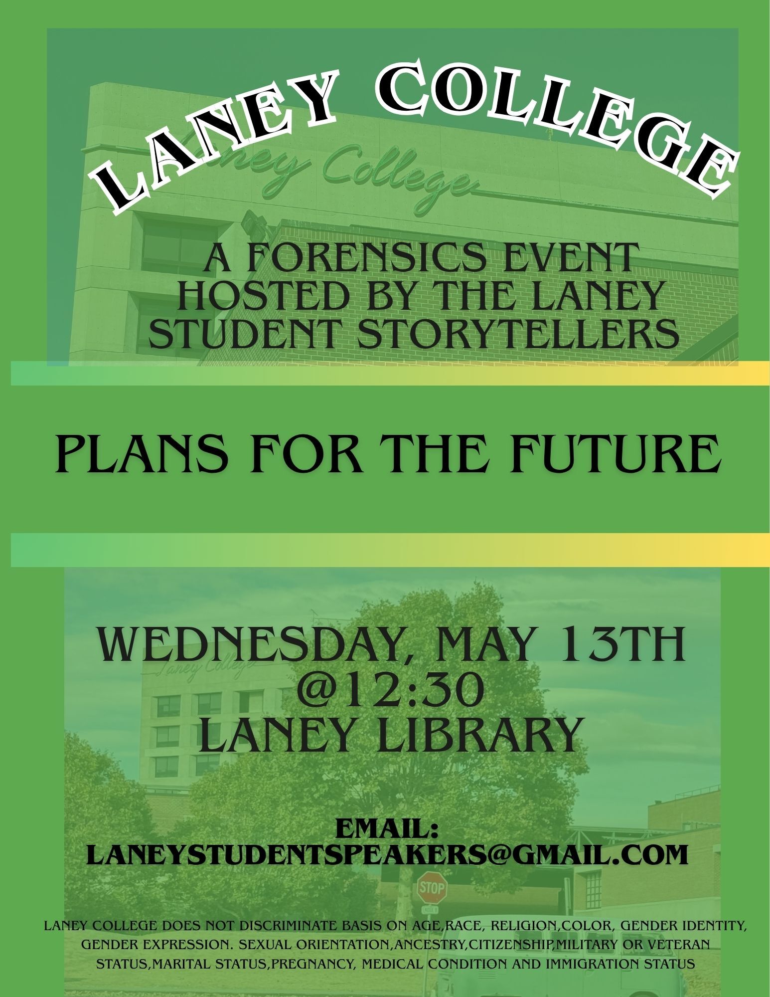 Laney Student Storytellers