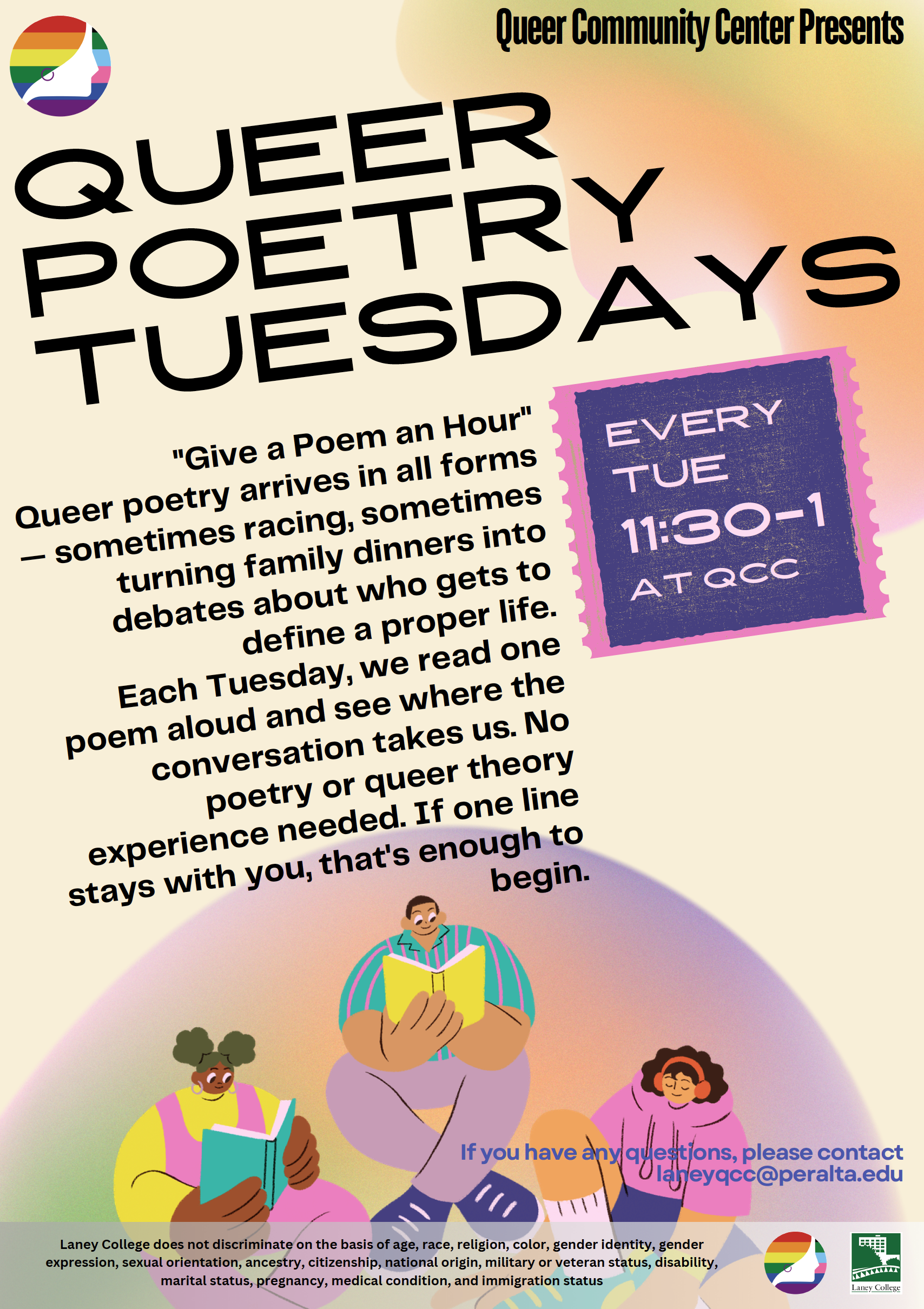 Queer Poetry Tuesdays