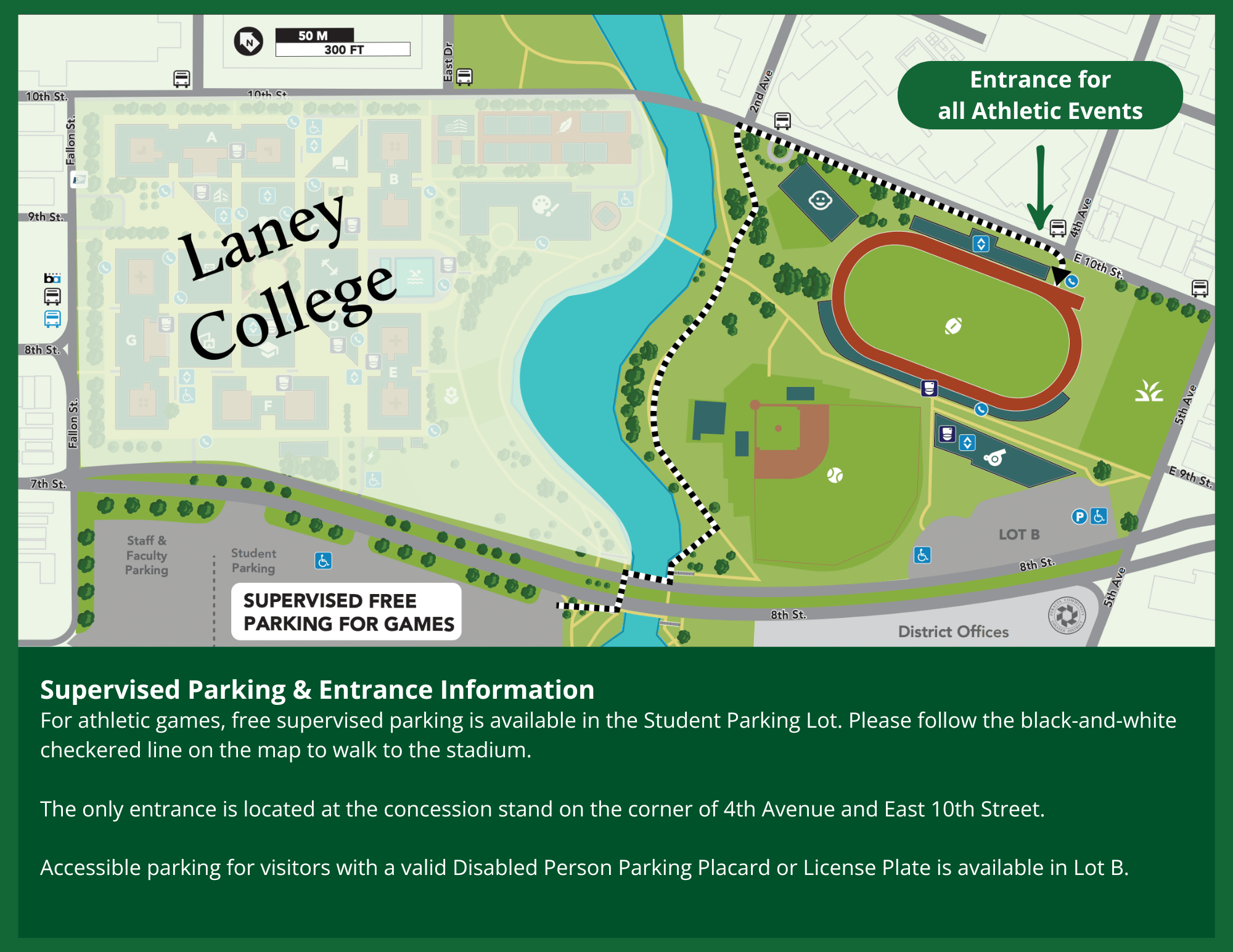 Supervised Free Parking for Games