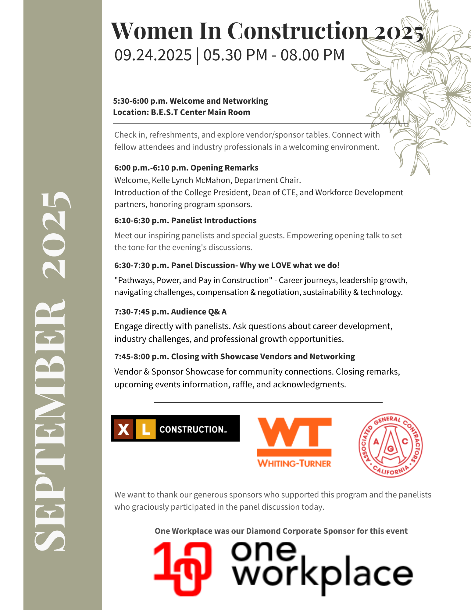 Women in Construction Agenda(R)