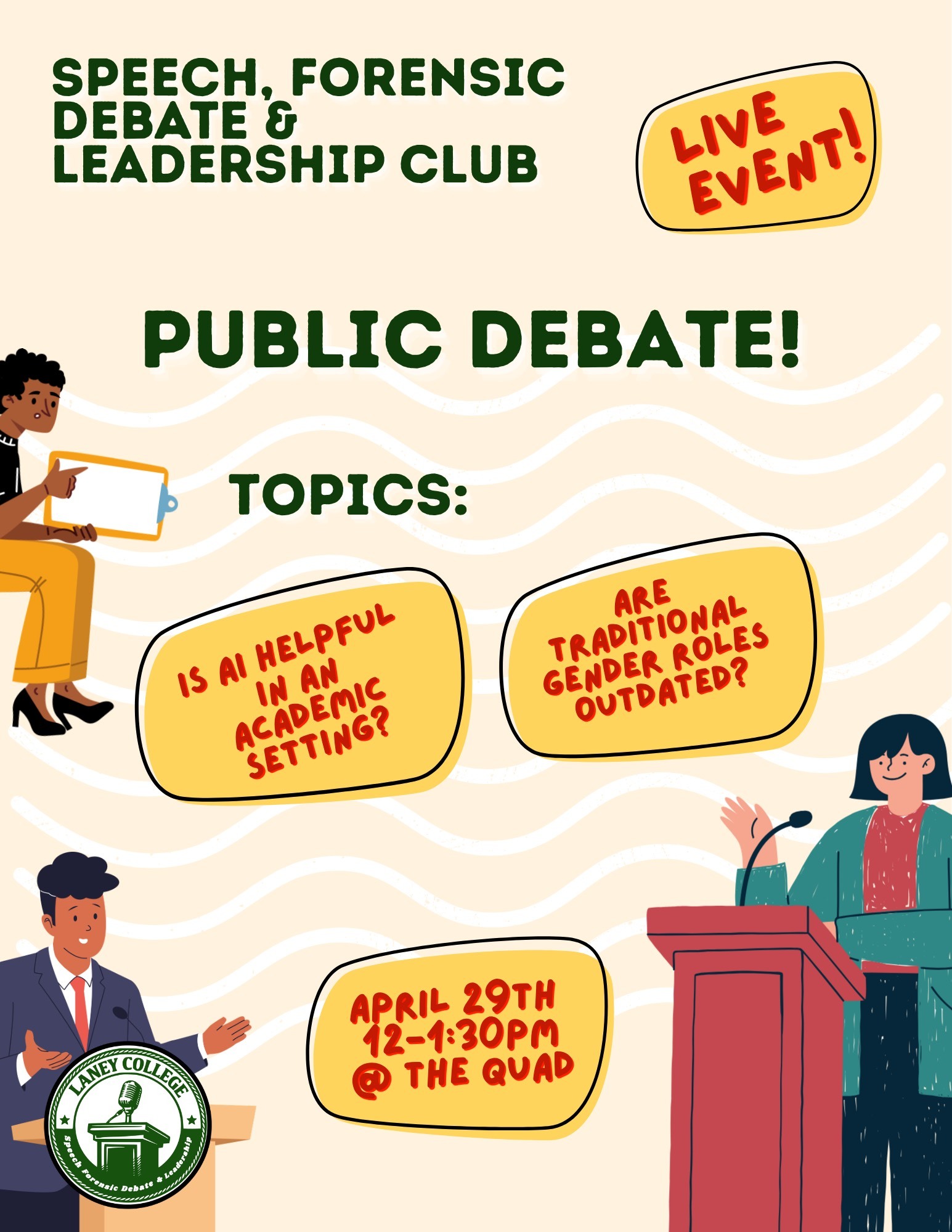 laney Speech and Debate Club Spring 2026