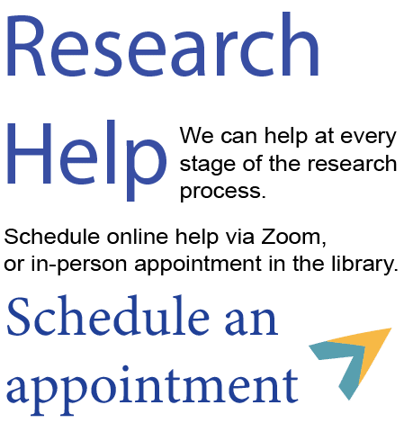Schedule a Research Help appointment